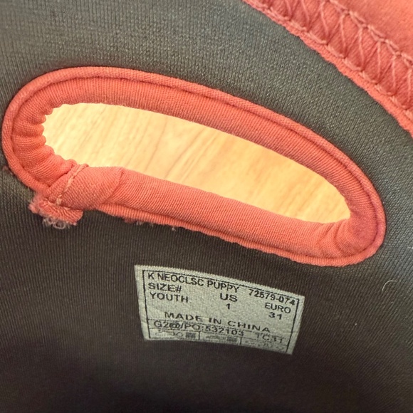 Dog print kids bog boots size 1 - Picture 4 of 4